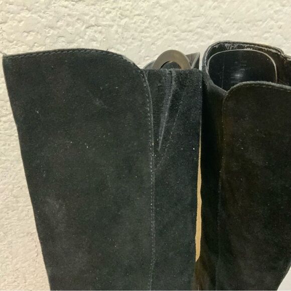 Gianni Bini black suede boots size 10 - Picture 7 of 12